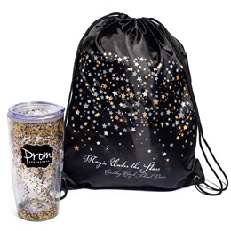 Starscape Bag/Glitter Tumbler Favor Set