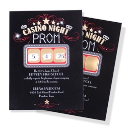 Scratch-off Invitation - Vegas Date