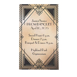 Geometric Flair Ticket