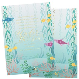 Ocean Dreams Prom Invitation