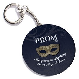 Full-color Round Key Chain - Memorable Masquerade