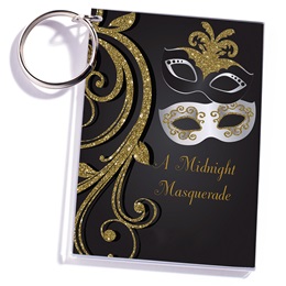 Majestic Masks Photo Key Chain