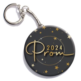 Starlight Prom Round Key Chain