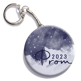 Galactic Gala Round Key Chain
