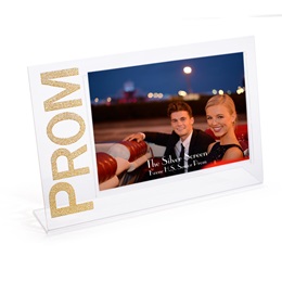 Glitter Prom Clear 4" x 6" L-Frame