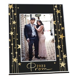 Full-color Acrylic Frame - Double Ribbon Stars