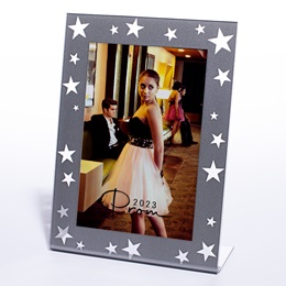 Silver Starscape L-frame With Prom Design