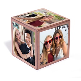 Rose Gold "Prom" Photo Cube