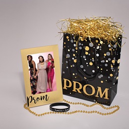 Black and Gold Prom Swag Bag