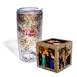 Star Quality Tumbler and Photo Cube Favor Set