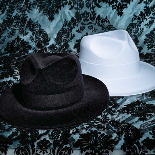 Velour Fedora Hat - Prom Favors by Prom Nite