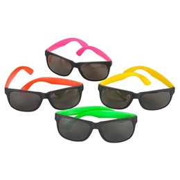 Neon Band Prom Sunglasses
