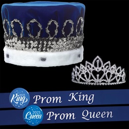 Dazzling Duo King and Queen Royalty Accessories Set