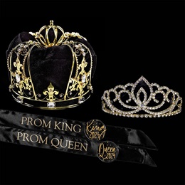 Supreme Sovereign Prom King and Queen Set