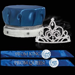 Prom Majestic Royalty Set - Sutton Tiara/Satin Crown