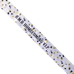 Full-color Sash - Metallic Dots