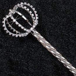 Silver Duchess Scepter - 21 in.