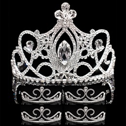 Lavish and Luxe Queen and Court Tiara Set