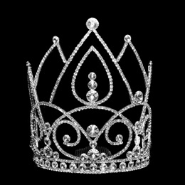 Silver Lexie Grand Tiara