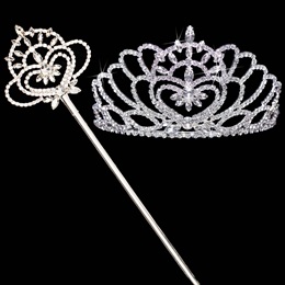 Queen For a Night Tiara and Scepter Set