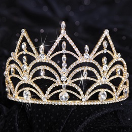 Gold Darlene Tiara