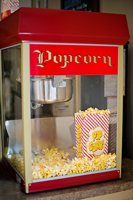 popcorn machine for school events