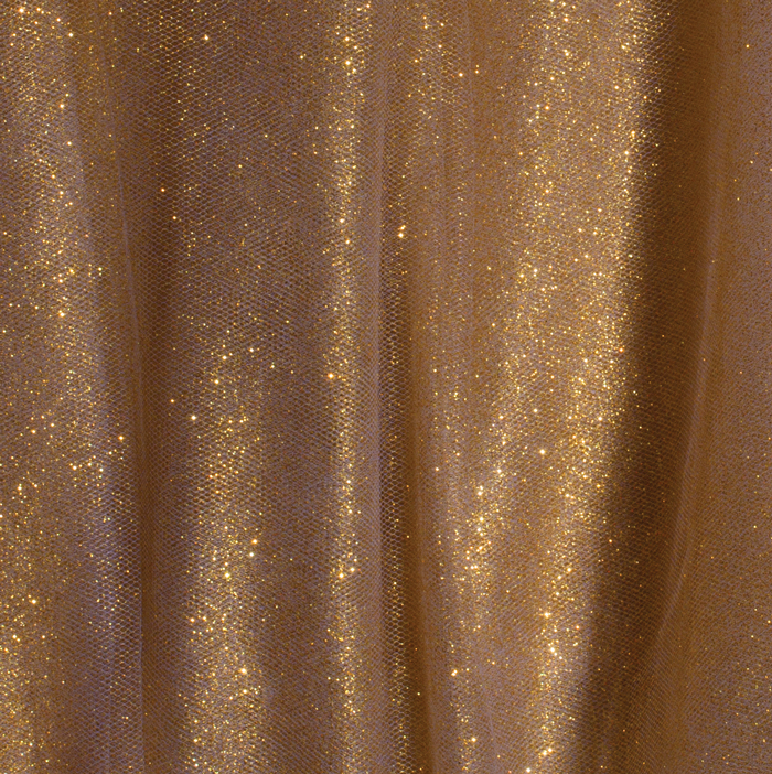Gold-Glitter-Tulle