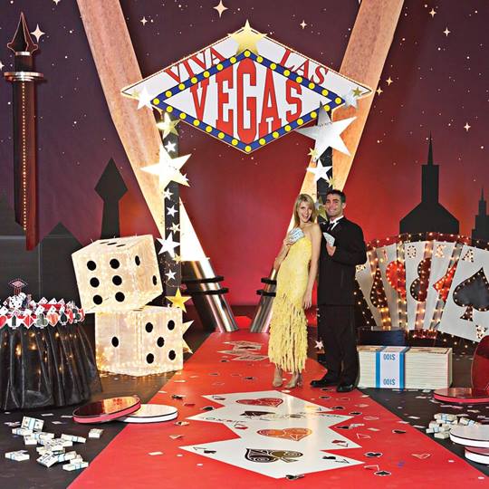 Las Vegas Casino Party Centerpiece & Table Decoration Kit 