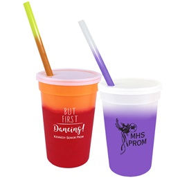 17 oz. Color-Changing Cup, Straw, and Lid